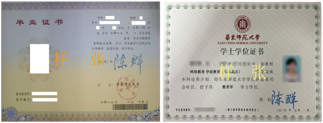 河北成人教育畢業證書樣本：自考、成考、網教與開放大學